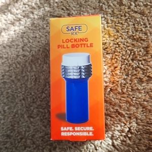 SAFE Rx LOCKING PILL  BOTTLE I have multiple. Bundle for savings.